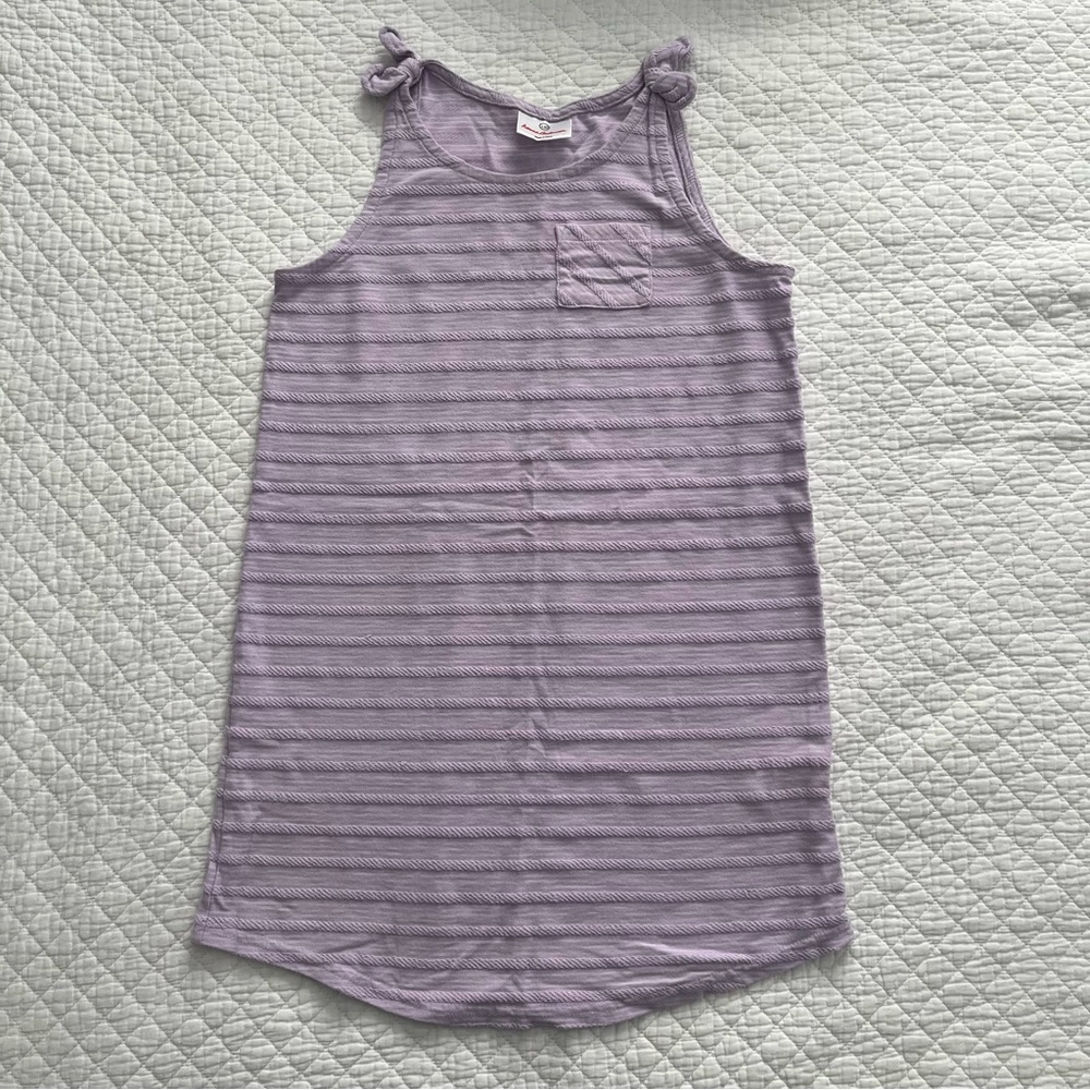 Hanna Andersson Girl’s Cotton Tank Dress - 130cm (US 8)